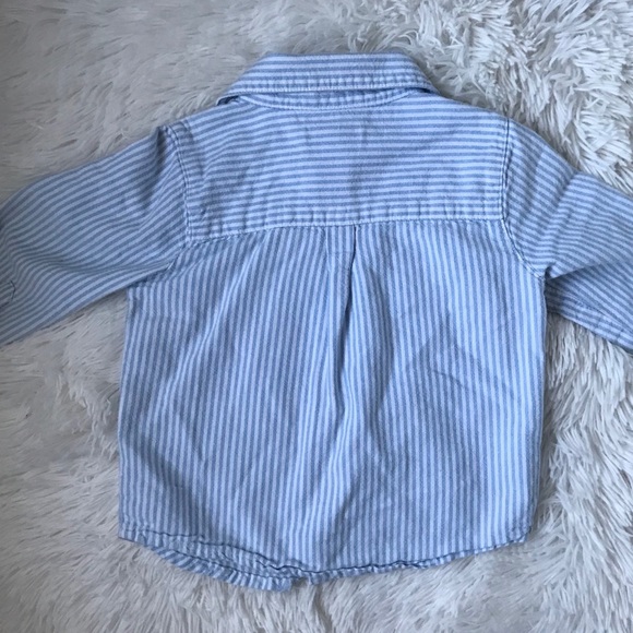 ❌Sold❌ 👔 Joe Fresh Blue Long sleeve Shirt 👔 - Picture 5 of 6